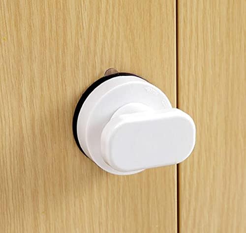 WANLIAN Suction Cup Door Handle for Glass and Bathroom Use