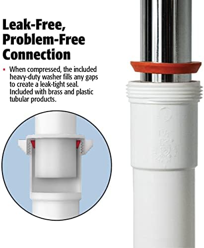 Plumb Pak 200WK P Trap 1-14-Inch White