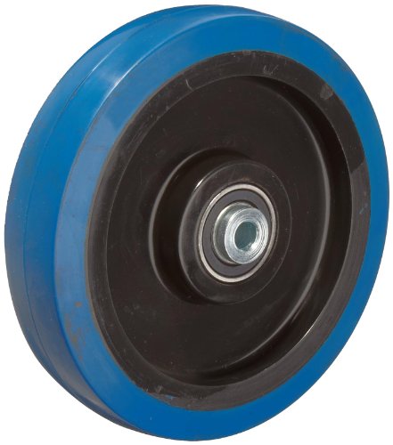 RWM Casters SWB-0612-06 Premium Rubber Plate Caster