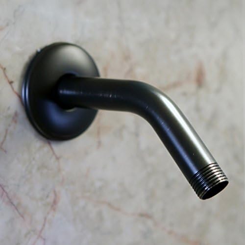 Aqua Elegante 6 Inch Stainless Steel Shower Arm with Flange