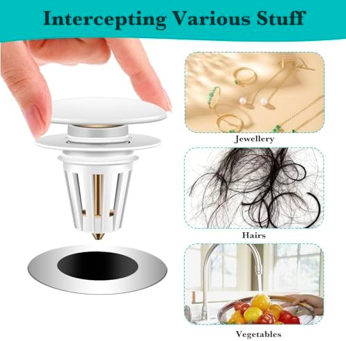 ZMyHeart Drain Strainer Universal Sink Hair Catcher