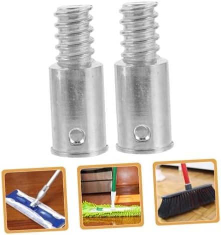 25mm Aluminum Alloy Broom Handle Adapter 2 Pcs 1