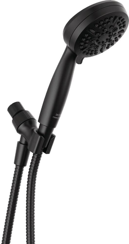 Delta 5-Spray Handheld Shower Head Matte Black