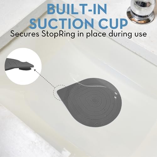Shower Ring and Stop Ring Bundle Gray