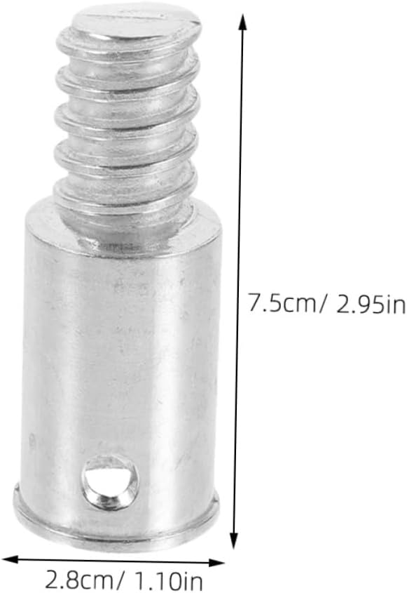 25mm Aluminum Alloy Broom Handle Adapter 2 Pcs 1