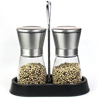 Stainless Steel Salt and Pepper Grinder Set of 2