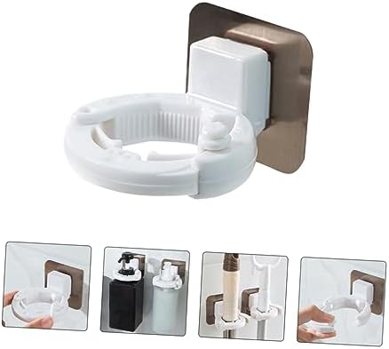 STOBAZA 3pcs Wall-Mounted Shower Gel Holders