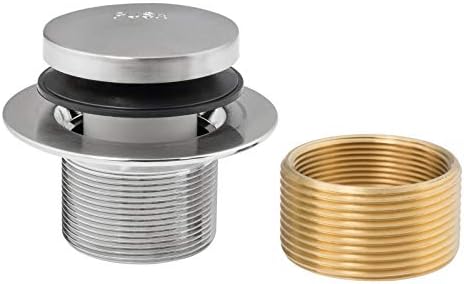 Artiwell Tip-Toe Tub Trim Set Brushed Nickel 1