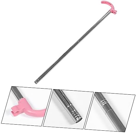 3pcs Sturdy Stainless Steel Dust Pan Handle for Heavy Duty Cleaning