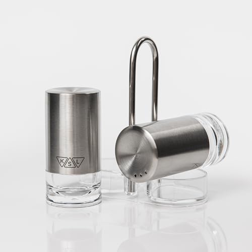 KSL Original Glass Salt Pepper Shaker Set
