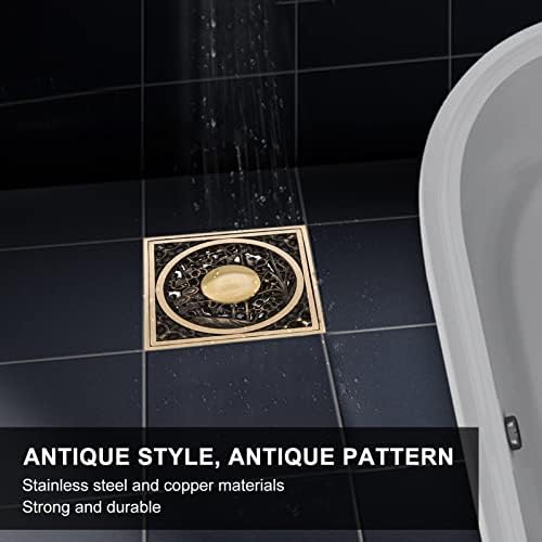 Biitfuu Quadrate Floor Drain for Bathroom and Kitchen