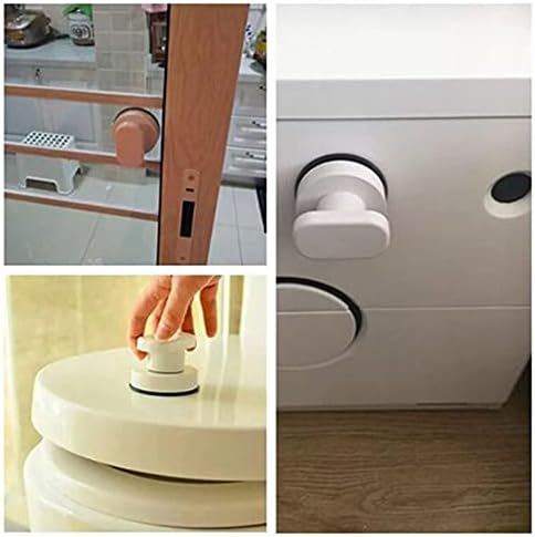 WANLIAN Suction Cup Door Handle for Glass and Bathroom Use