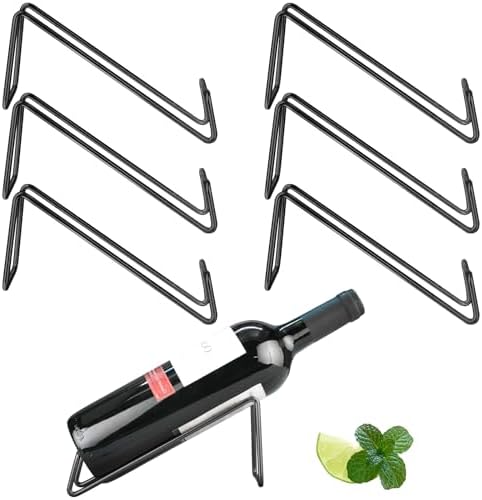 SuproBarware Stainless Steel Wine Rack Set of 6