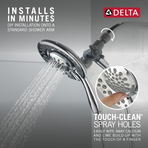 Delta In2ition 4 Setting 2-in-1 Handheld and Showerhead Chrome 1