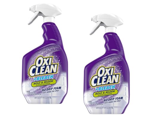 OxiClean Plus Bleach Mold Mildew Stain Remover 30 Fl Oz 2 Pack