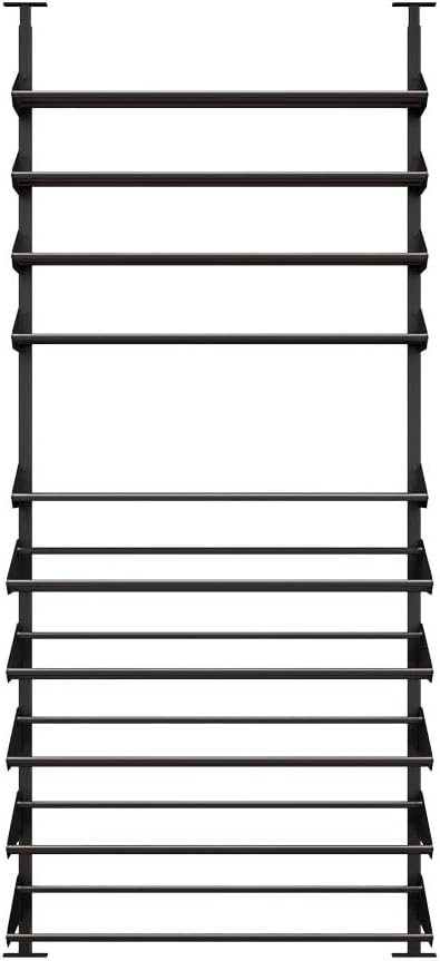 Showcase Wine Display - 84 Bottle Black Metal Rack