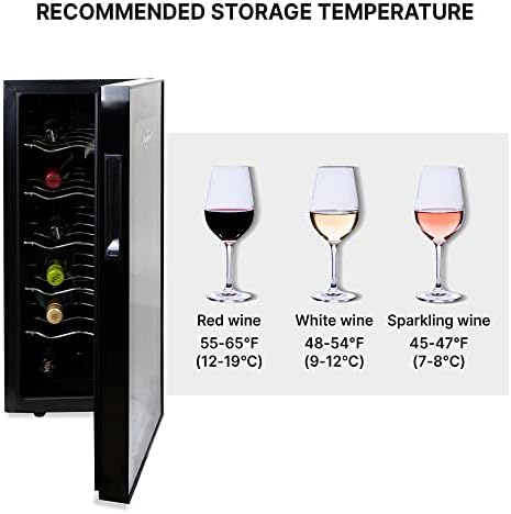 Koolatron 12 Bottle Wine Fridge Freestanding