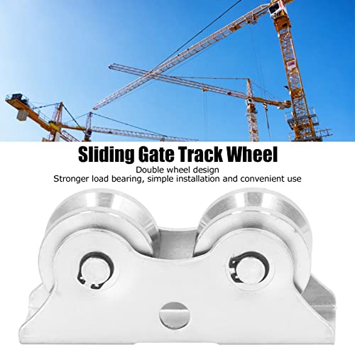 Yuecoom V Shape Double Bearing Caster for Heavy Duty Rolling Gates