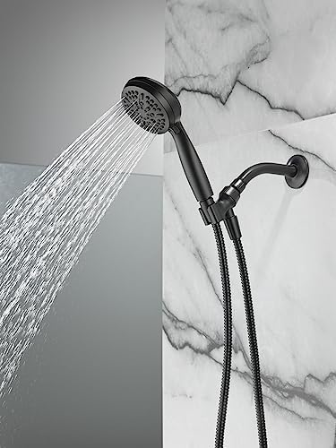 Delta 5-Spray Handheld Shower Head Matte Black