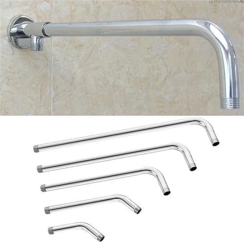 Adjustable Wall Mounted Shower Head Extension Arm 15Cm