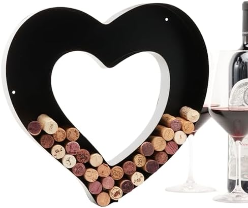 DECOMIL Wine Cork Holder Letters Decorative Wall Art