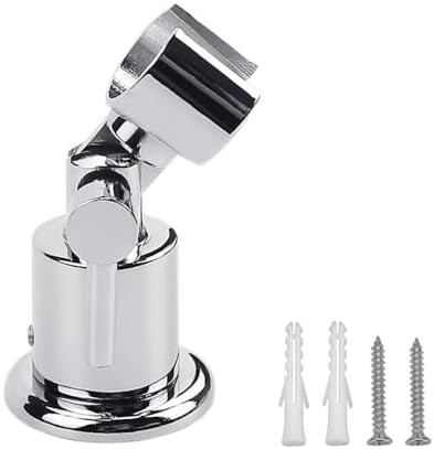 All Metal Shower Head Holder with 180 Degree Adjustment