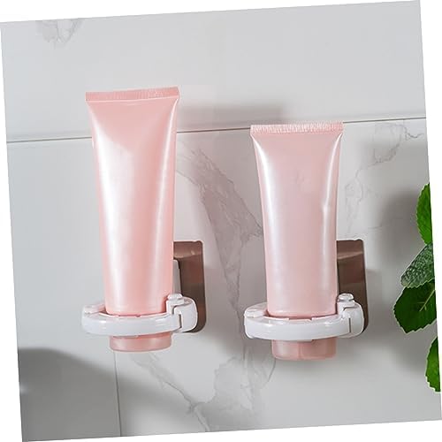 STOBAZA 3pcs Wall-Mounted Shower Gel Holders