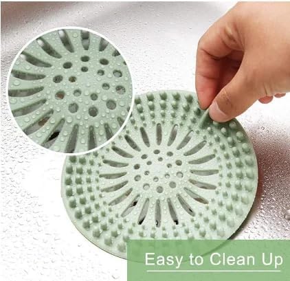 Silicone Hair Catcher 5 Pack - Universal Drain Cover