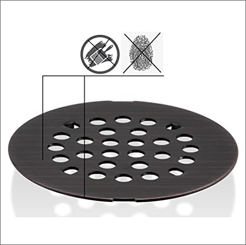 RRAJJ 4-14 Inch Round Shower Drain Cover Replacement