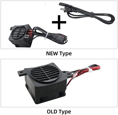 PTCYIDU PTC Fan Heater 110V 400W Energy Saving