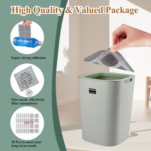 Zengerent 50Pc Disposable Shower Drain Hair Catcher