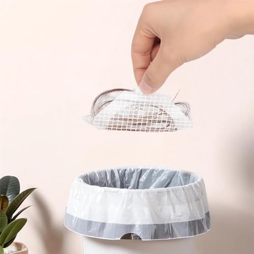 GYLCTOM Disposable Shower Drain Hair Catcher Sticker 30PC