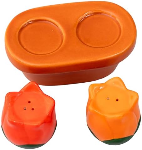bando Novelty Tulip Salt Pepper Shakers Set