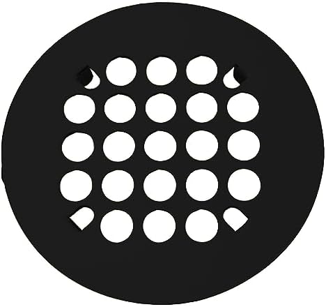 Westbrass Florestone Black Shower Strainer