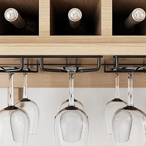 V3VOGUE 2 Row Stemware Holder Freestanding Wine Glass Rack