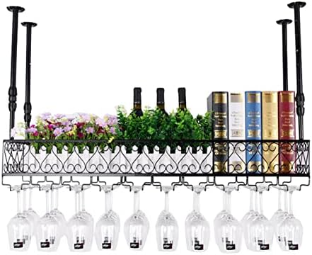 Industrial Black Metal Wine Racks with Adjustable Height
