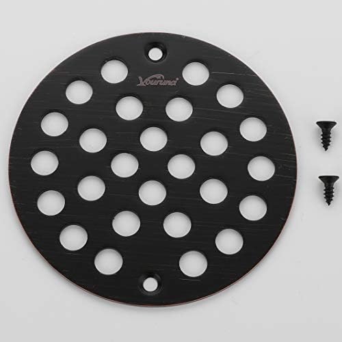 4-Inch Screw-in Shower Strainer Drain Cover Replacement
