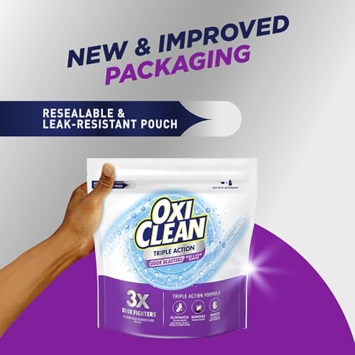 OxiClean Triple Action Odor Blasters 4 LB Pouch 1