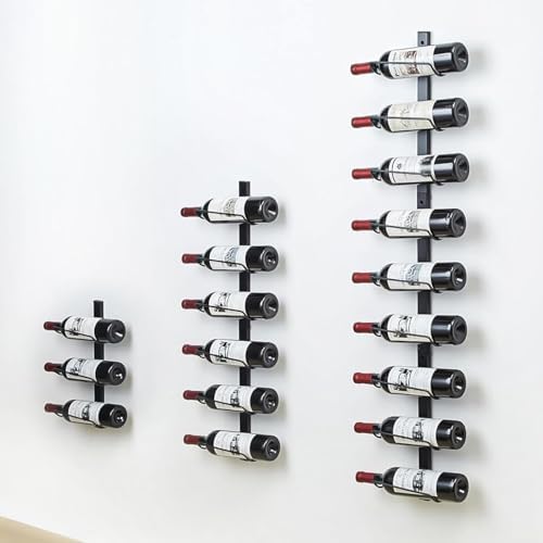 Sonyabecca 9 Bottle Wall Wine Rack - Detachable Sturdy and Versatile