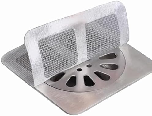 30 Pack Self Adhesive Drain Hair Catcher for Bath and Kitchen