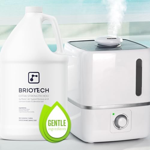 BRIOTECH SurfaceAir 500 - 32 Fl Oz Pure Hypochlorous 500 PPM Cleaner