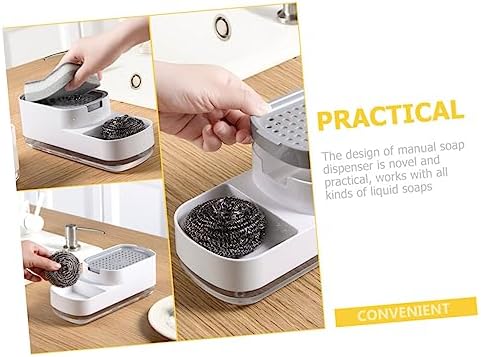 GLEAVI Pump Soap Dispenser for Kitchen