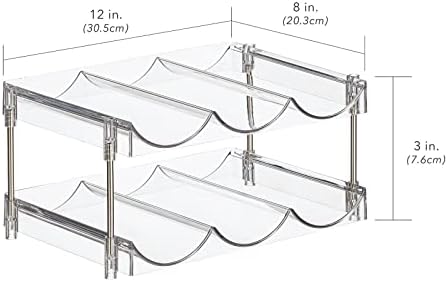 Nate Home 6-Bottle Organizer for Fridge and Kitchen