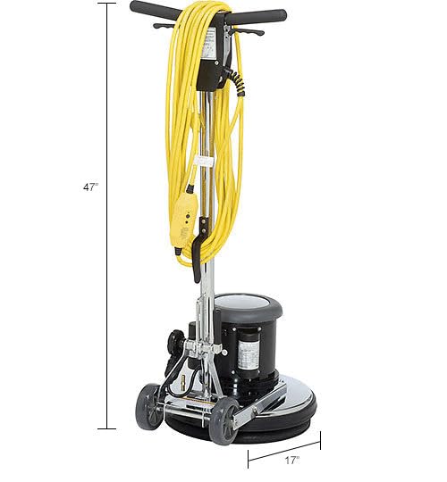 Global Industrial 17 Floor Machine with Adjustable Handle