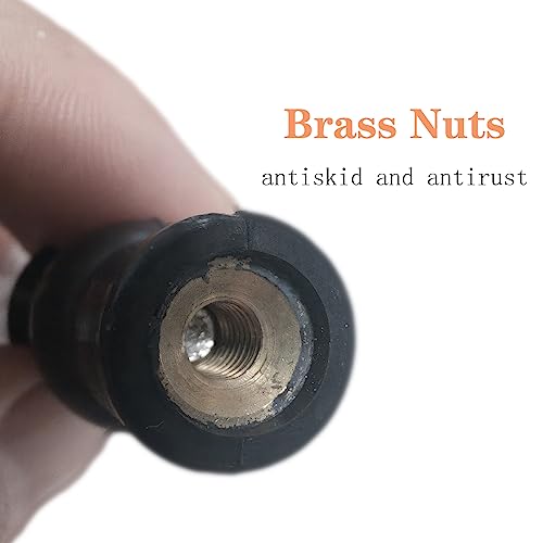 USHION 4 Pack Toilet Seat Screws and Bolts Kit