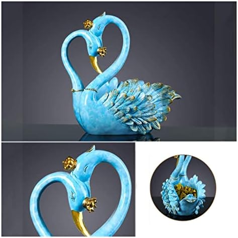 ALDEPO Swan Wine Rack Resin Countertop Decor