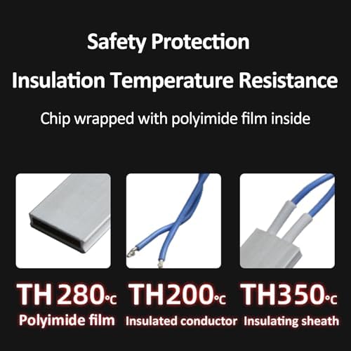PTC Heating Element 110V 230C Ceramic Thermostatic Plate with Aluminum Shell