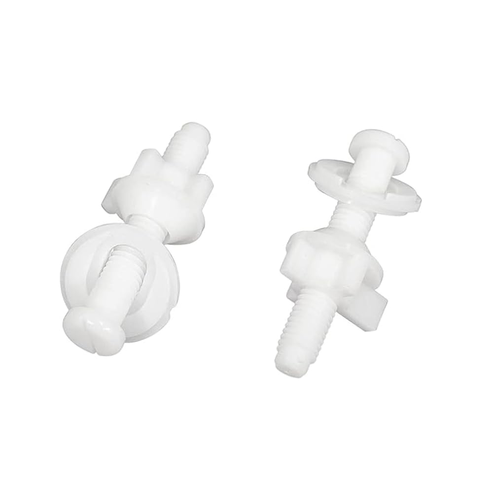 2 Pcs Toilet Seat Screws Bolts Replacement Kit