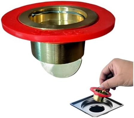 COLDDD 2Pcs Universal Brass Floor Drain Core
