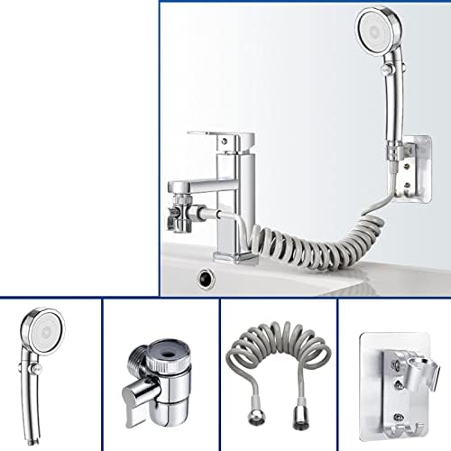 Hand Held Shower Head with 3 Speed Modes and 3M Hose Kit